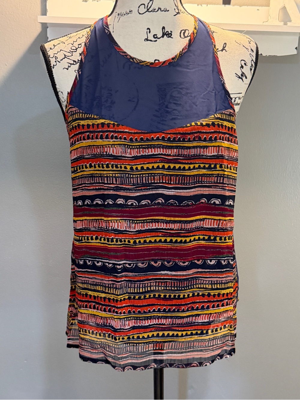 SAM EDELMAN STRIPPED TANK TOP SZ M